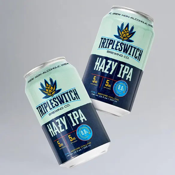 NON-ALCOHOLIC HAZY IPA - 24 PACK